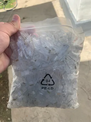 RJ45 modulli konnektorlar, 600 dona, 250 000 ming 1