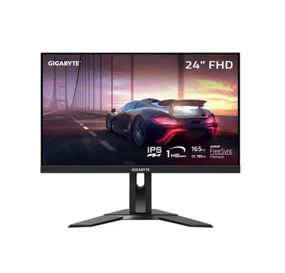 Gigabyte 24" G24F 2 EU/IPS/165 Gts/1 ms/FHD/HDMI/Black monitori 1
