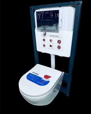 Installyatsiyali osma unitazlar. To‘plam: 4 tasi 1da. Ulgurji narx. 1