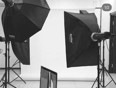 Студийный свет NiceFoto и Godox софтбоксы 1