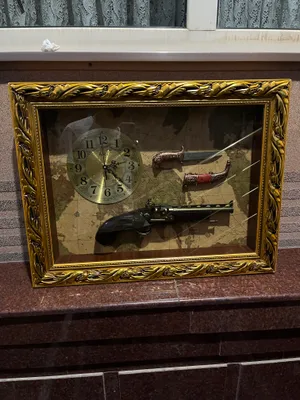 часы на батарейках настенные старинные Devor soat 1