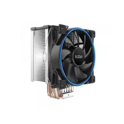 ! Cpu Cooler PCCooler GI-X6 Blue 160w sovutish tizimi, QQS bilan narx 1