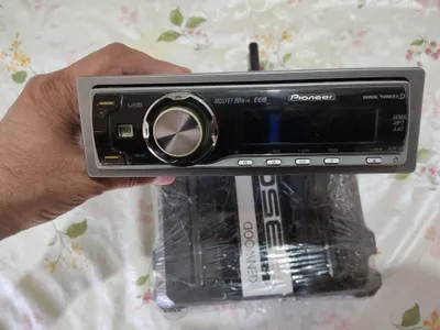 Магнитола Pioneer, колонка Kenwood 1