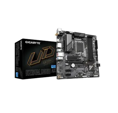 | GIGABYTE B760M DS3H DDR5 AX ona platasi 1