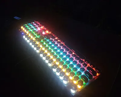 Механическая клавиатура T-WOLF T70 RGB, отличное состояние 1
