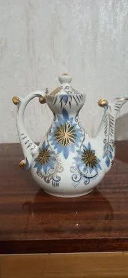 СССР фарфор чойнак "Феникс", Кисловодск, винтаж 1