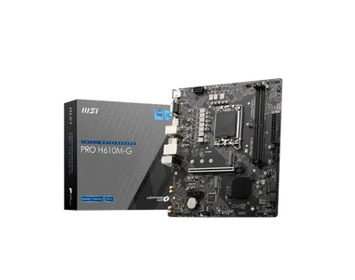 MSI PRO H610M-G DDR5 anakart 1