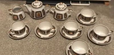 Редкий чайный сервиз РИГА СССР 1