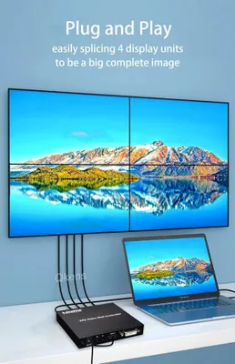 2x2 video devor kontrollori, HDMI 4x1 multiviewer, 2x2 video devor kontrollori 1