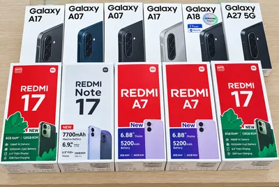 Redmi 17 Redmi A7 Galaxy 17