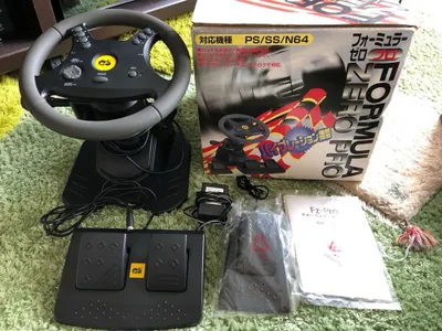 PS 1 / Sega Saturn / N64 uchun poyga rul boshqaruvi 1