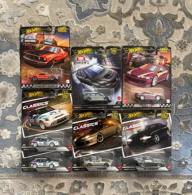 Hot Wheels Premium BMW Mercedes Koenigsegg Nissan 1