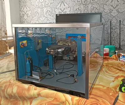 Модель Автосервис ручной работы 1
