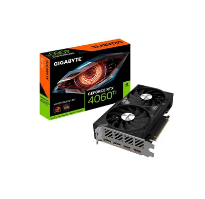 GIGABYTE RTX4060Ti 8GB WindForce OC videokartasi 1