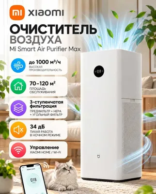 SUPER NARX! Xiaomi Mi Smart Air Purifier Max havo tozalagichi 1