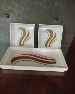 Desco vintage patnislar to‘plami (Italiya, 1970-yillar), dizayni A. Salvato 1