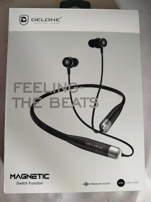Bluetooth-наушники на шею — DELONE Magnetic Wireless Earphones 1