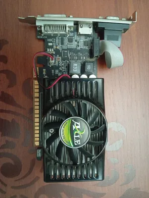 Видеокарта GT630 2G 3800-DBLA хорошо работает, 1 раз использовал 1