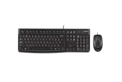 Logitech MK120 to‘plami (Black, RUS) 1
