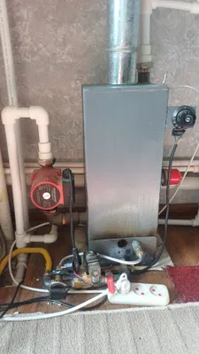 Комплект котёл газовый. 1