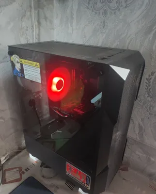 Kompyuter, ПК, tizim bloki, Intel i3-12100 protsessori, RX 580 videokartasi 1