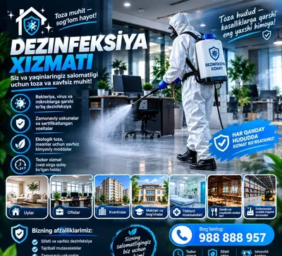 Professional dezinfeksiya