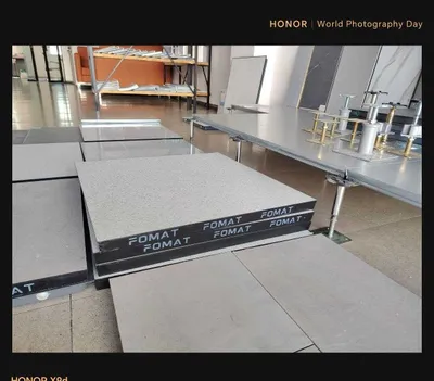 Фальшпол кальций сульфат 600×600×32 мм с антистатическим HPL 1