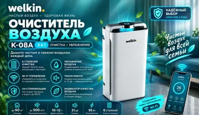 Welkin K-08A havo tozalagich va namlagichi / Kafolat va yetkazib berish 1