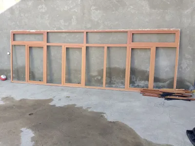 Рама для бассейна 1,80 × 5,50. Есть все окна. 1