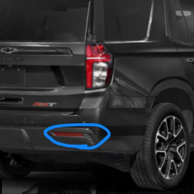 Chevrolet Tahoe. Qaytargich-katafot 1