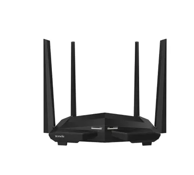 Tenda AC10U Wi-Fi routeri, Ethernet, 4 ta antenna, 1×WAN, 3×LAN 1