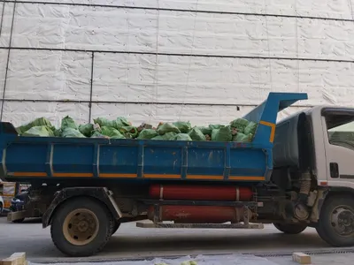 Вывоз строительного мусора, вывоз мусора ISUZU 1
