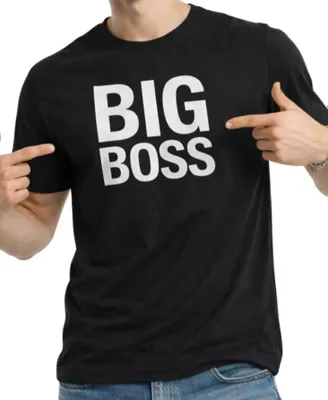 BIG BOSS yozuvli futbolkalar