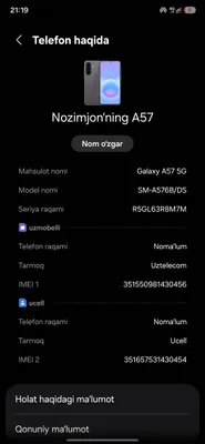 galaxy a57 8 128gb 1