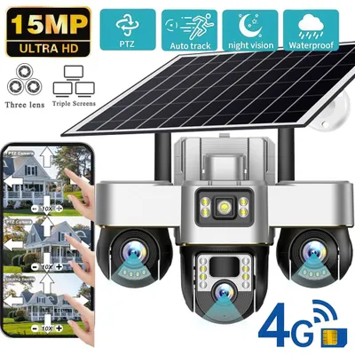 4G quyosh kamerasi 360 gradus Yetkazib berish bor! Kafolat bor! 1