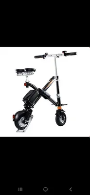 Продаётся компактный складной электровелосипед Airwheel e 6 1