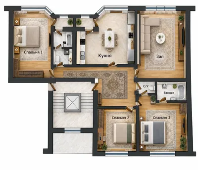 202 m² uy sotiladi, Mirobod tumani 1