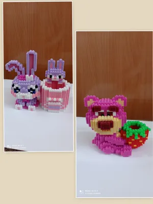 Lego organayzer yoki o‘yinchoq, yig‘ilgan. Narxi bitta uchun 1