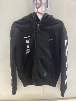 Off-White худи на молнии оригинал S/M 1