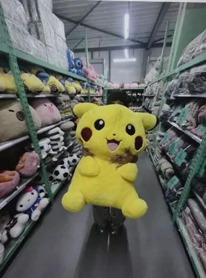 pikachu yumshoq oʻyinchoq hajmi kotta