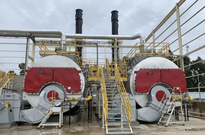 Паровые котлы 300–25 000 кг/ч | Газ, дизель, твёрдое топливо | 4–15 ба 1