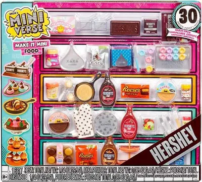 MGA Make It Mini Food Hershey, мини еда, игра 1