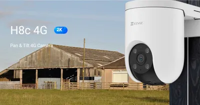 Ezviz H8c 4G 3MP (WIFI siz Sim kartada kamera | камера наблюдения 1
