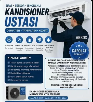 Kandisaner ustanovka,remont