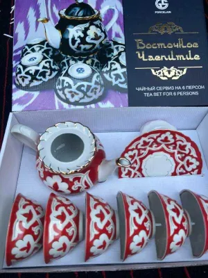 Sifatli o‘zbek chinnisi «UZBEGIM», sovg‘a uchun, ECARVON assortimentida 1