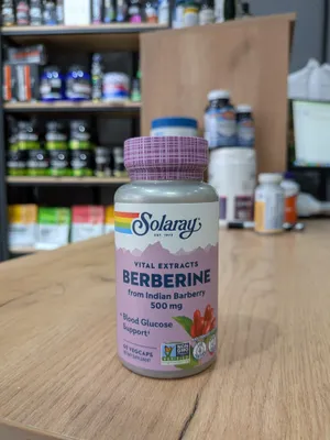 Solaray Berberine 500 mg berberin, 60 kapsula, original