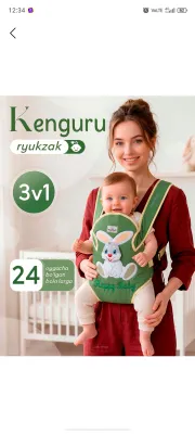 kenguru ryukzak bolalar uchun
