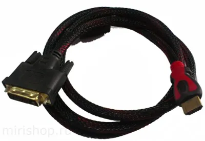 Yetkazib berish! HDMI > DVI kabeli 1.5 (ikki tomonga ham ishlaydi) 1