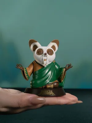 «Kung-fu Panda» multfilmidagi Shifu haykalchasi, o‘yinchoq 1