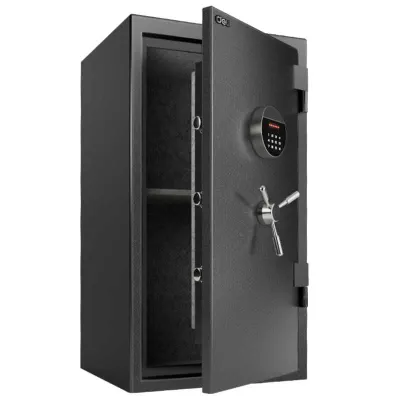Сейф огнеупорный DELI ET602 электронный замок+ключ 450х400х800мм, 71кг 1
